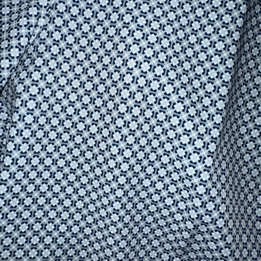 PUMA grey/navy mini geo print golf pant, 0,  GD1171 - Picture 3 of 5